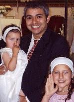 mi hijo Vicent y mis sobrinas