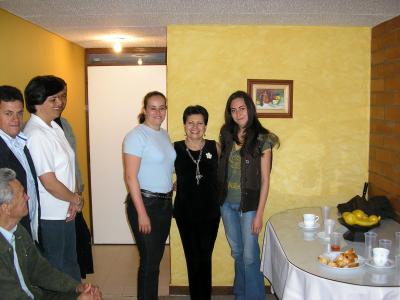 FLORITA HIJA DEL PRIMO PASTOR, Y SU NIETA , YANET GERM&Aacute;N Y YO