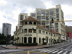 Vista de la S&eacute;ptima. Bogot&aacute;, Colombia por DAIRO CORREA